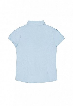 Блузка детская для девочек Line-Inf base голубой