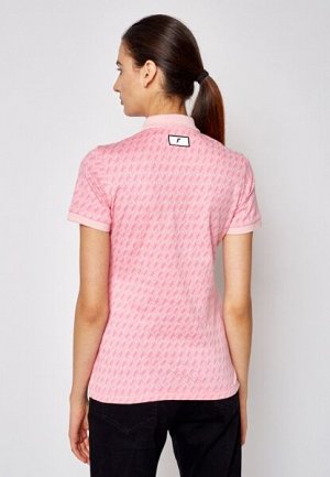 Рубашка поло женская (розовый)