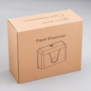 Диспенсер для бумажных листовых полотенец, нержавеющая сталь