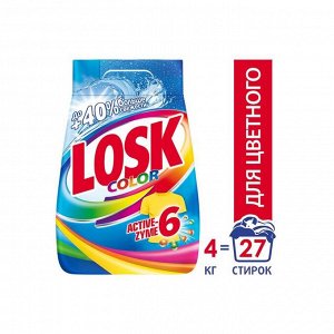 Стиральный порошок Losk Color, автомат, 4,5 кг