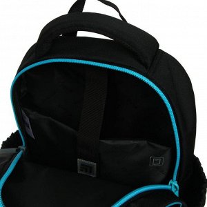 Рюкзак школьный, Kite 700 (2p), 38 х 28 х 16 см, эргономичная спинка, с дополнительной крышкой, Let's go