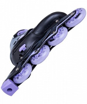 Ролики раздвижные Velum Purple, алюминиевая рама