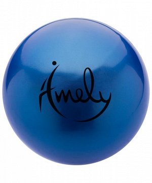 Мяч для художественной гимнастики AGB-301 15 см, синий