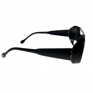 Женские очки Harv класса люкс с овальными чёрными линзами.
