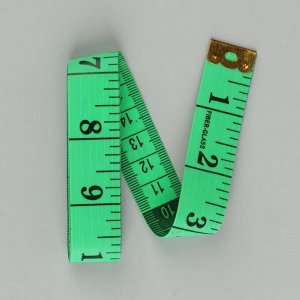 Сантиметровая лента, 150 см (см/дюймы), цвет МИКС