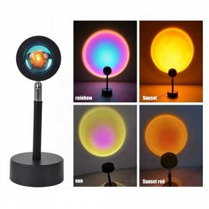 Декоративная лампа с проекцией заката Sunset Lamp оптом