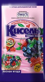 Омега Кисель 90гр. Лесная ягода