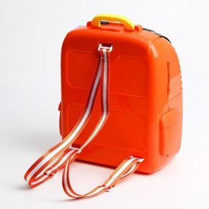 Набор строителя с инструментами игровой Super car, рюкзак с инструментами, Тачки