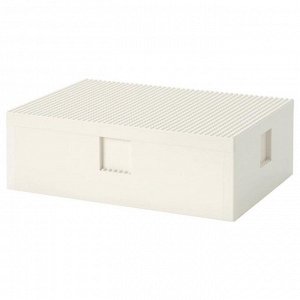 LEGO® контейнер с крышкой БЮГГЛЕК, 35 x 26 x 12 см