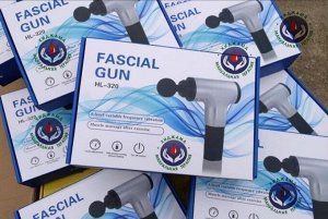 Мышечный массажный пистолет fascial gun kh-320