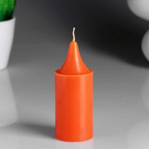 Свеча- цилиндр "Апельсин" ароматическая, 4?10 см