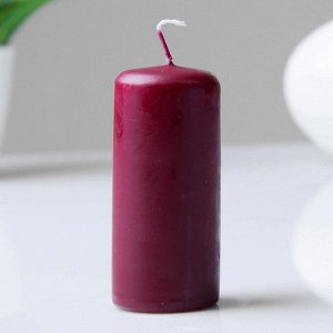 Свеча - цилиндр ароматическая "Вишня" 4х9 см