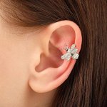 Серьга &quot;Каффа&quot; пчела, цвет белый в серебре