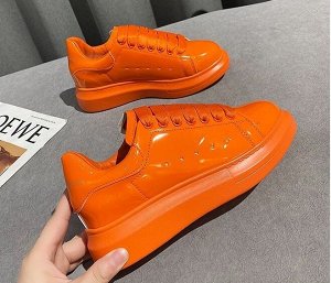 Кроссовки, оранжевый
