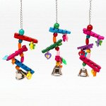 Игрушка для птиц &quot;Брелок&quot;, микс