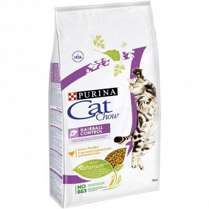 Сухой корм CAT CHOW для кошек, профилактика комочков шерсти, 15 кг