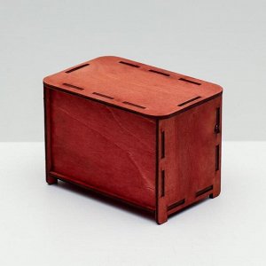 Домик для грызунов "Марилка", красный, 14 X 8 X 9 см
