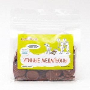 Лакомство для собак Dog fest утиные медальоны, 500 г