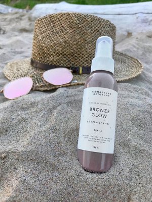 BB крем для ног и тела SPF-15  BRONZE GLOW с минералами, 100 мл