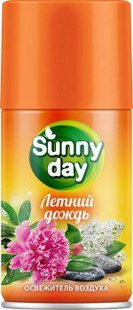 SUNNY DAY® автоматический освежитель воздуха &quot;Летний дождь&quot;, 250см3 (сменный баллон)