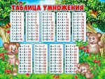 Обучающий плакат &quot;Таблица умножения&quot;
