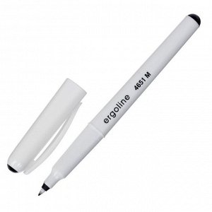 Ручка капиллярная 1.2 мм Centropen "Handwriter" 4651, линия 0,5 мм, цвет чёрный , трехгранная