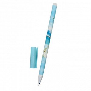 Ручка гелевая со стираемыми чернилами 0,35 мм, стержень синий, корпус МИКС (штрихкод на штуке)