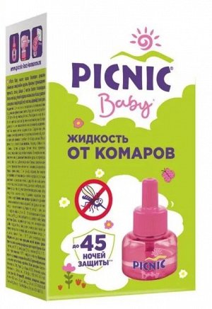 PICNIC® Baby Жидкость от комаров, 45 ночей