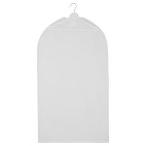 HODDA ХОДДА Чехол для одежды, прозрачный белый60x105 см