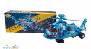 Вертолет на 3d колесе (свет, звук) 286-21, 286-21