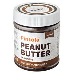 Арахисовая паста PINTOLA Dark Chocolate Crunchy 350 г 1 уп