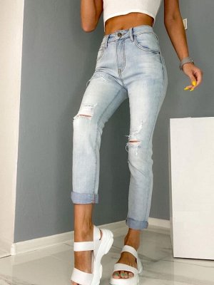 Женские джинсы mom fit
