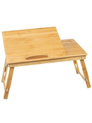 Столик-поднос для ноутбука бамбук 51*31*22см