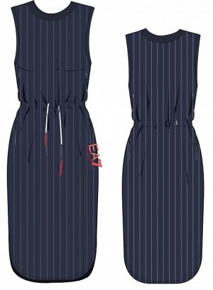 Платье трикотажное EA7! ARMANI