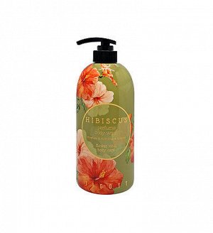 Парфюмированный гель для душа с экстрактом гибискуса Jigott Hibiscus Perfume Body Wash