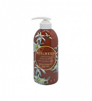 Парфюмированный лосьон для тела с экстрактом эдельвейса, Jigott Edelweiss Perfume Body Lotion, 500ml