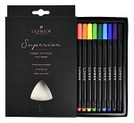 Фломастеры 12цв &quot;PRO-DRAW SUPERIOR&quot; карт.уп. LXFPPD12-SP LOREX {Китай}