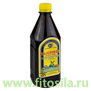 Льняное масло пищевое нерафинированное 0,5 л , т. з. "Василева Слобода®" (Чкаловск)