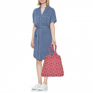 Сумка складная Mini maxi shopper signature red