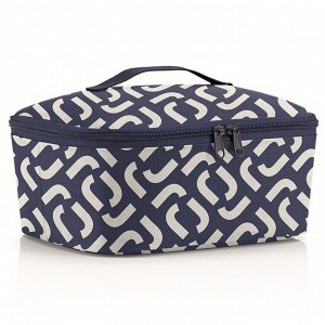 Термосумка Coolerbag M pocket signature navy