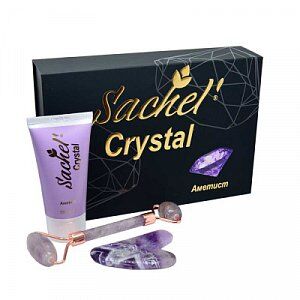 Sachel Crystal набор Аметист. Устранение пигментации, отбеливание, улучшение цвета и архитектроники кожи