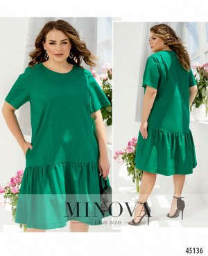 Платье №2272-зеленый