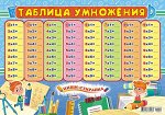 Плакат пиши-стирай А3 &quot;Таблица умножения&quot;