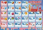Плакат пиши-стирай А3 &quot;Алфавит английский&quot;