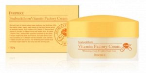 Крем ночной омолаживающий deoproce seabuckthorn vitamin factory cream (100мл)