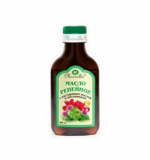 Масло репейное Миррола с касторовым маслом и  и вит. 100 мл