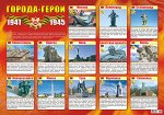 Обучающий плакат &quot;Города-герои&quot;