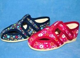 Обувь домашняя детская (туфли дошкольные)