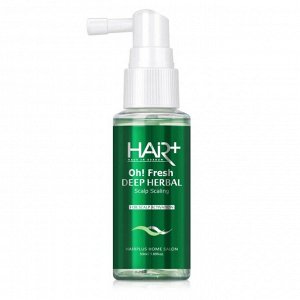 Освежающий пилинг для кожи головы с экстрактами трав Hair Plus Oh! Fresh Deep Herbal Scalp Scaling