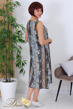 dress37 Сарафан «Колокольчик» зеленый